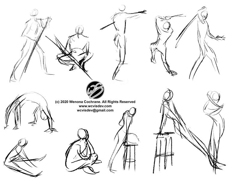 Gesture Drawings 1